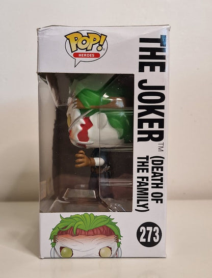 Funko Pop! DC Super Heroes - The Joker (Death Of The Family) #273 GITD - DAMAGED
