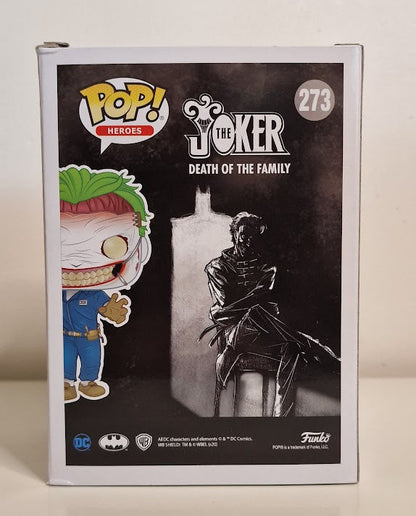 Funko Pop! DC Super Heroes - The Joker (Death Of The Family) #273 GITD - DAMAGED