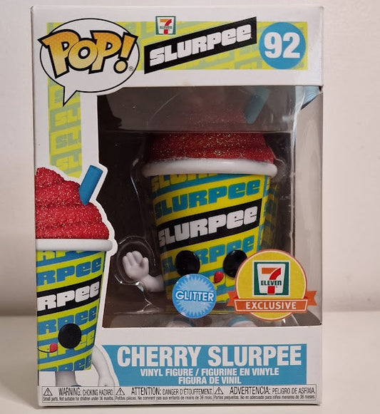 Funko Pop! Slurpee - Cherry Slurpee #92 - Glitter - 7 Eleven Exclusive