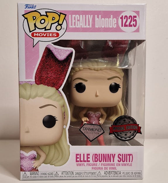 Funko Pop! Legally Blonde - Elle (Bunny Suit) #1225 - Diamond Collection