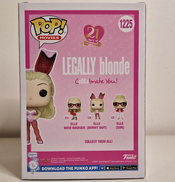 Funko Pop! Legally Blonde - Elle (Bunny Suit) #1225 - Diamond Collection