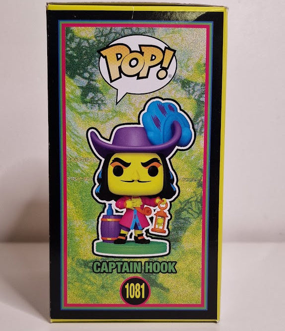Funko Pop! Disney Villains - Captain Hook #1081 - Blacklight - Hot Topic Exclusive