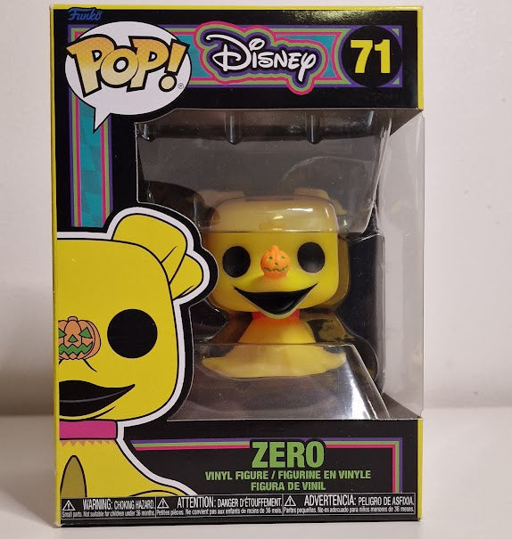 Funko Pop! Nightmare Before Christmas - Zero #71 - Blacklight
