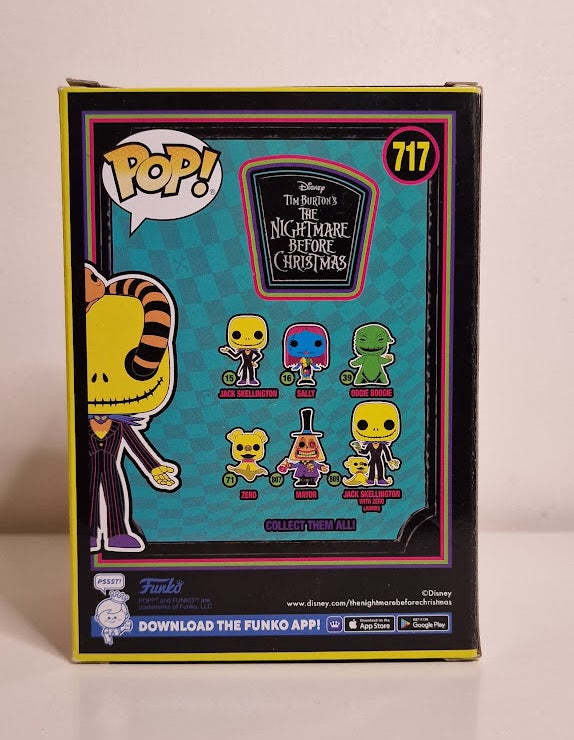 Funko Pop! Disney - Jack Skellington Blacklight #717 - DAMAGED