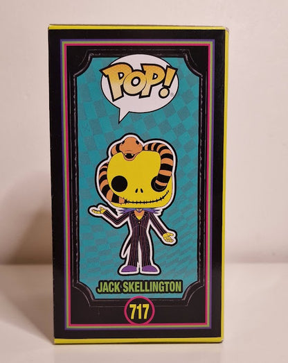 Funko Pop! Disney - Jack Skellington Blacklight #717 - DAMAGED