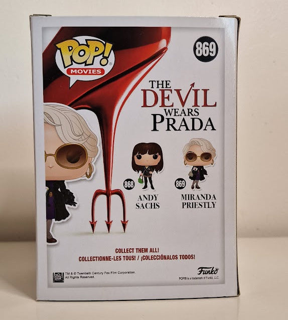 Funko Pop! The Devil Wears Prada - Miranda Priestly #869 - Read Description