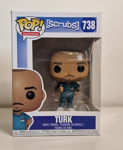 Funko Pop! Scrubs - Turk #738 DAMAGED