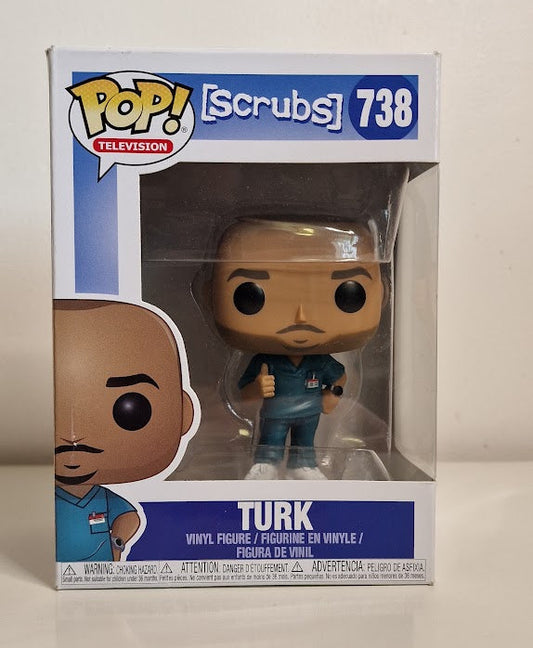 Funko Pop! Scrubs - Turk #738 DAMAGED