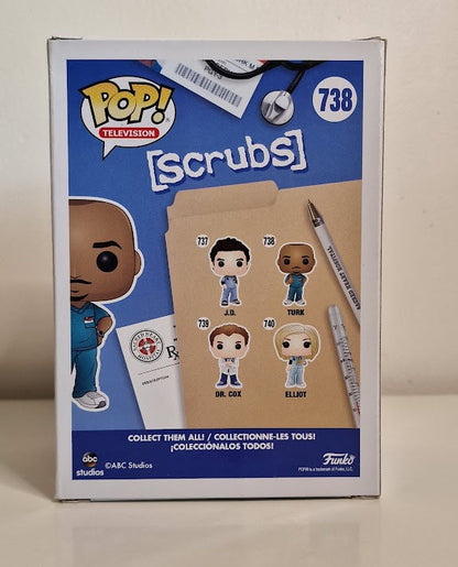 Funko Pop! Scrubs - Turk #738 DAMAGED