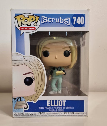 Funko Pop! Scrubs - Elliot #740 DAMAGED