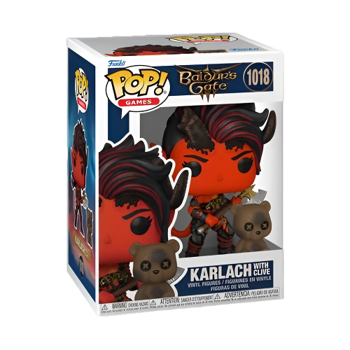 Funko Pop! Baldur's Gate - Karlach With Clive #1018