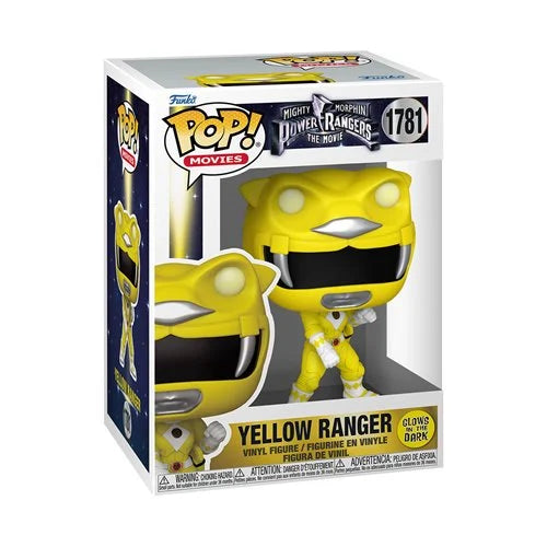 Funko Pop! Power Rangers - Yellow Ranger #1781 - Glow In The Dark