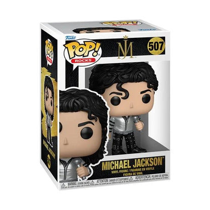 PRE-ORDER ETA AUG Funko Pop! Michael Jackson - Michael Jackson Bad Tour (Metallic) #507