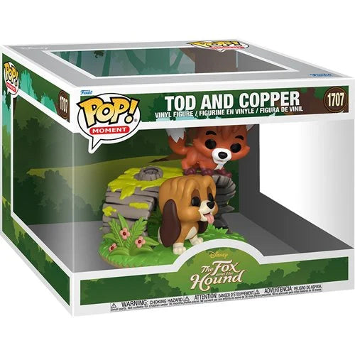 Funko Pop! Moment Disney The Fox And The Hound - Tod & Copper #1707