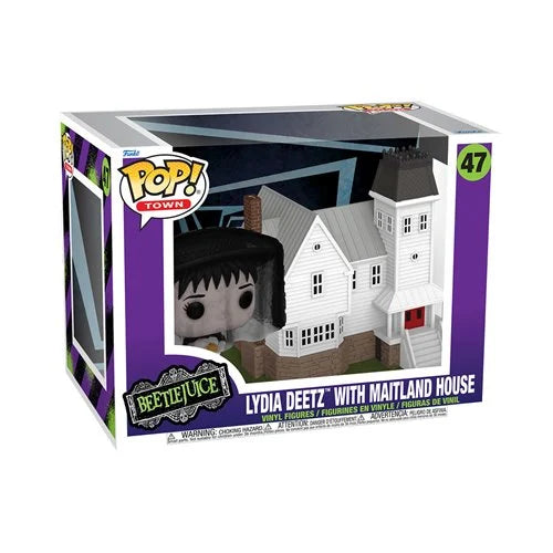 Funko Pop! Town - Beetlejuice - Lydia Deetz With Maitland House #47