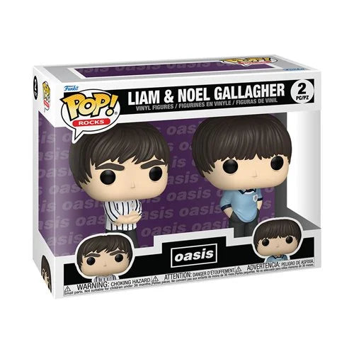 Funko Pop! Oasis - Liam & Noel Gallagher 2 Pack
