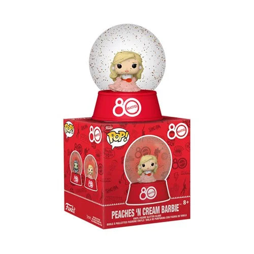 Funko Pop! - Mini Snow Globe - Peaches 'N' Cream Barbie