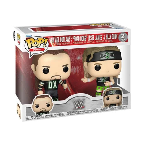 PRE-ORDER ETA 08/25 Funko Pop! WWE - New Age Outlaws "Road Dogg" Jesse James & Billy Gunn 2 Pack