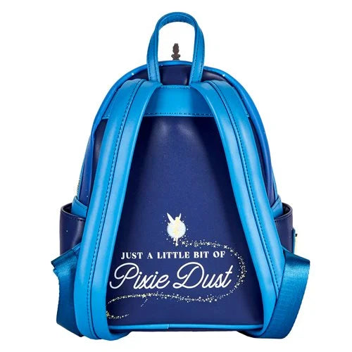 Loungefly - Disney Peter Pan Glow-in-the-Dark Tower Mini-Backpack
