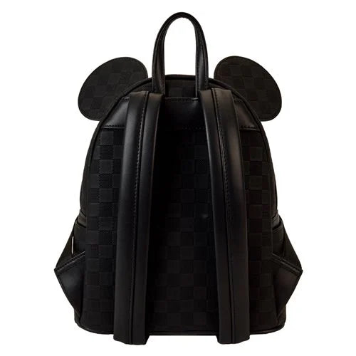 Loungefly - Disney Mickey Ear Checkerboard Mini Backpack