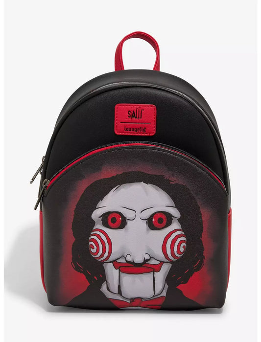 🔪 Loungefly – Saw: Jigsaw Mini Backpack – Hot Topic Exclusive