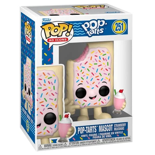 Funko Pop! Pop Tarts - Pop-Tarts Mascot (Strawberry Milkshake) #251