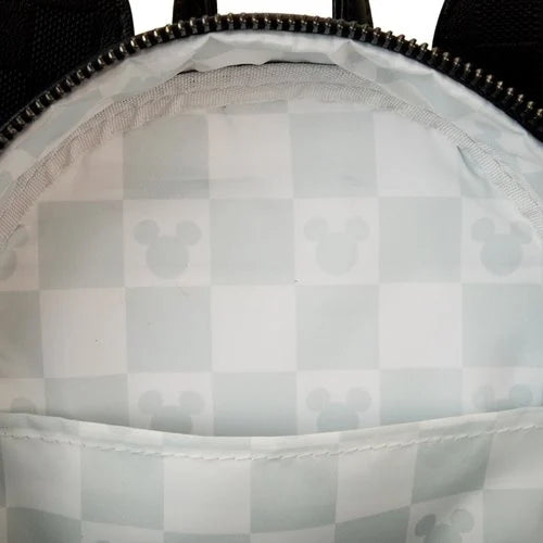 Loungefly - Disney Mickey Ear Checkerboard Mini Backpack