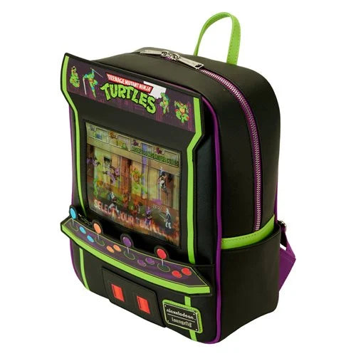 Loungefly Teenage Mutant Ninja Turtles 40th Anniversary Vintage Arcade Mini-Backpack