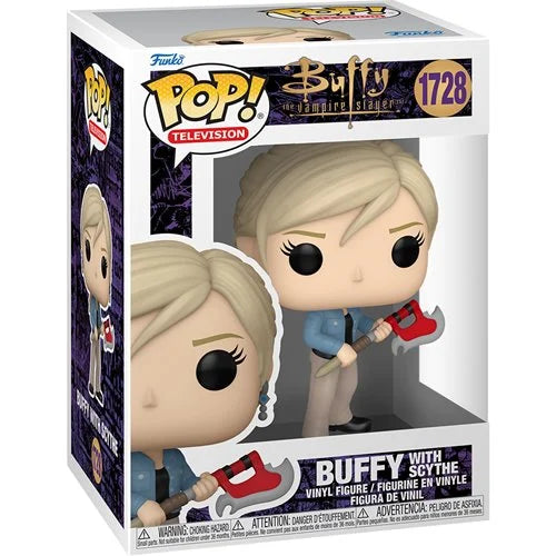 PRE-ORDER ETA 09/2025 Funko Pop! Buffy The Vampire Slayer - Buffy With Scythe #1728