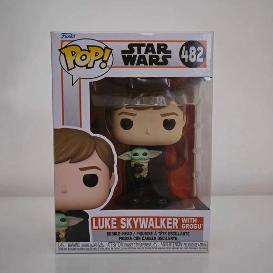 Funko Pop! Luke Skywalker With Grogu #482 -  Star Wars