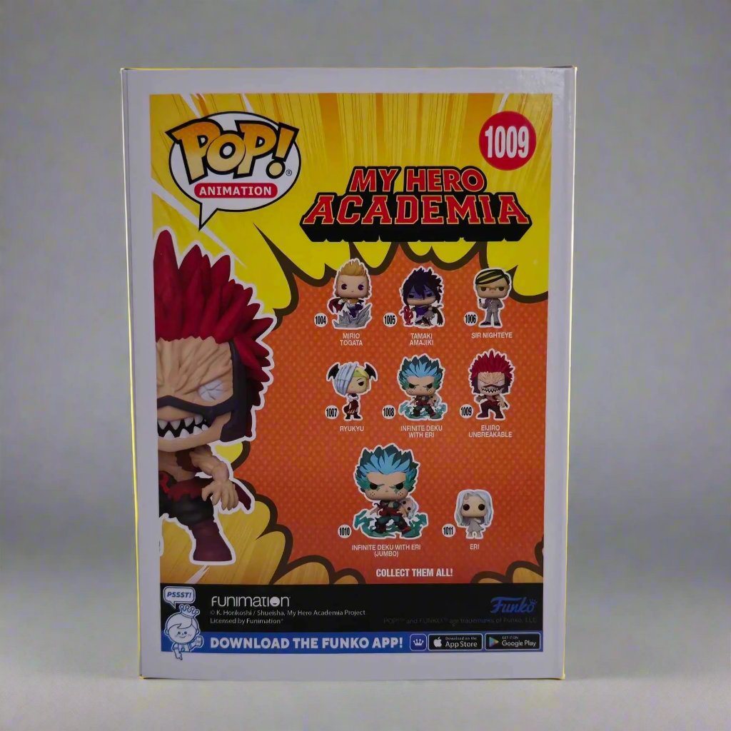 Funko Pop! EiJiro Unbreakable #1009 My Hero Academia - Anime