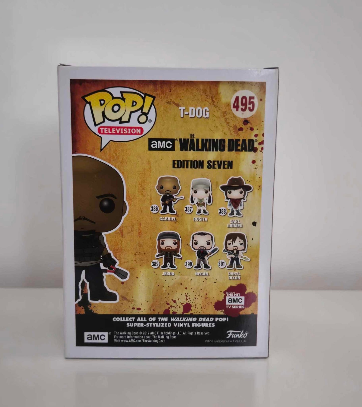 Funko Pop! T- Dog #495 The Walking Dead - Television