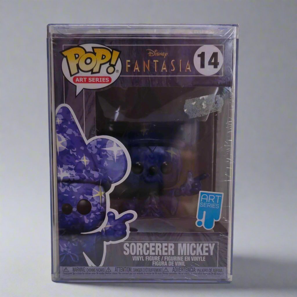 Funko Pop! Sorcerer Mickey #14 Art Series - Disney BRAND NEW AND SEALED WITH HARDSTACK