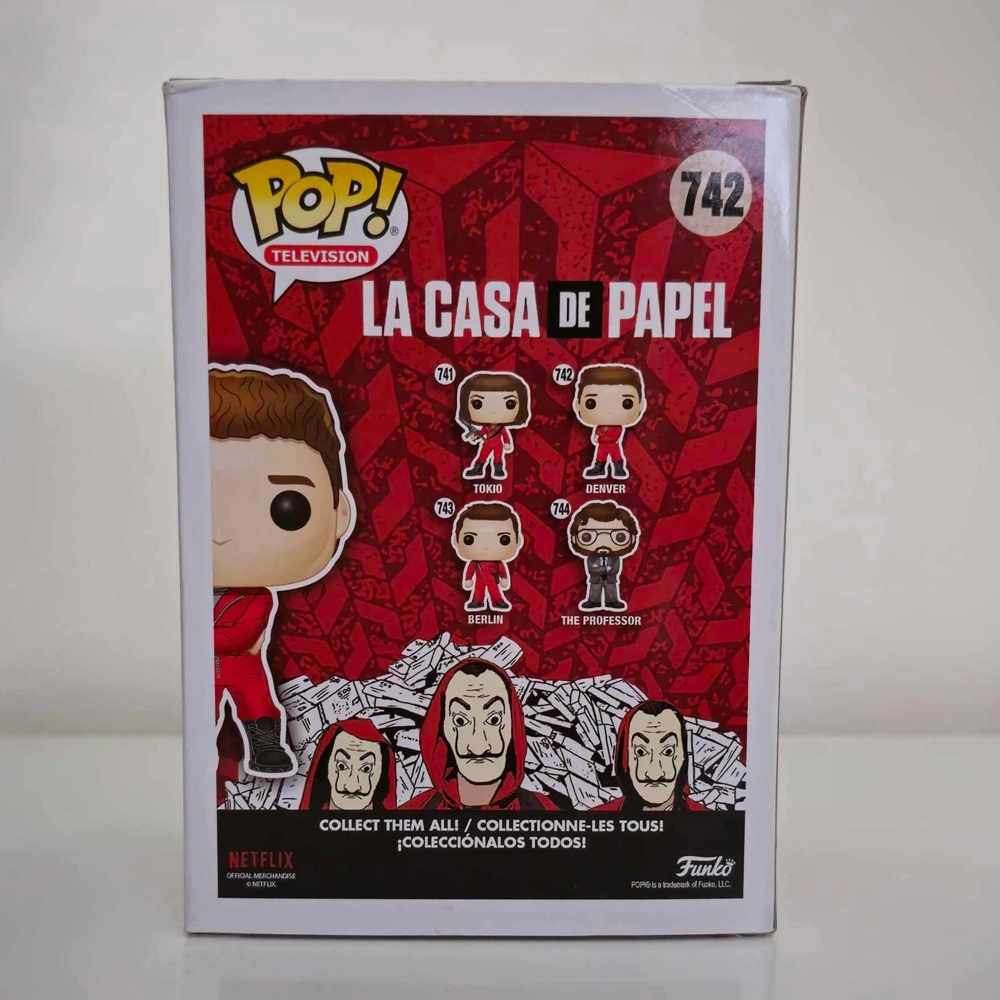 Funko Pop! Denver #742 La Casa De Papel - Television