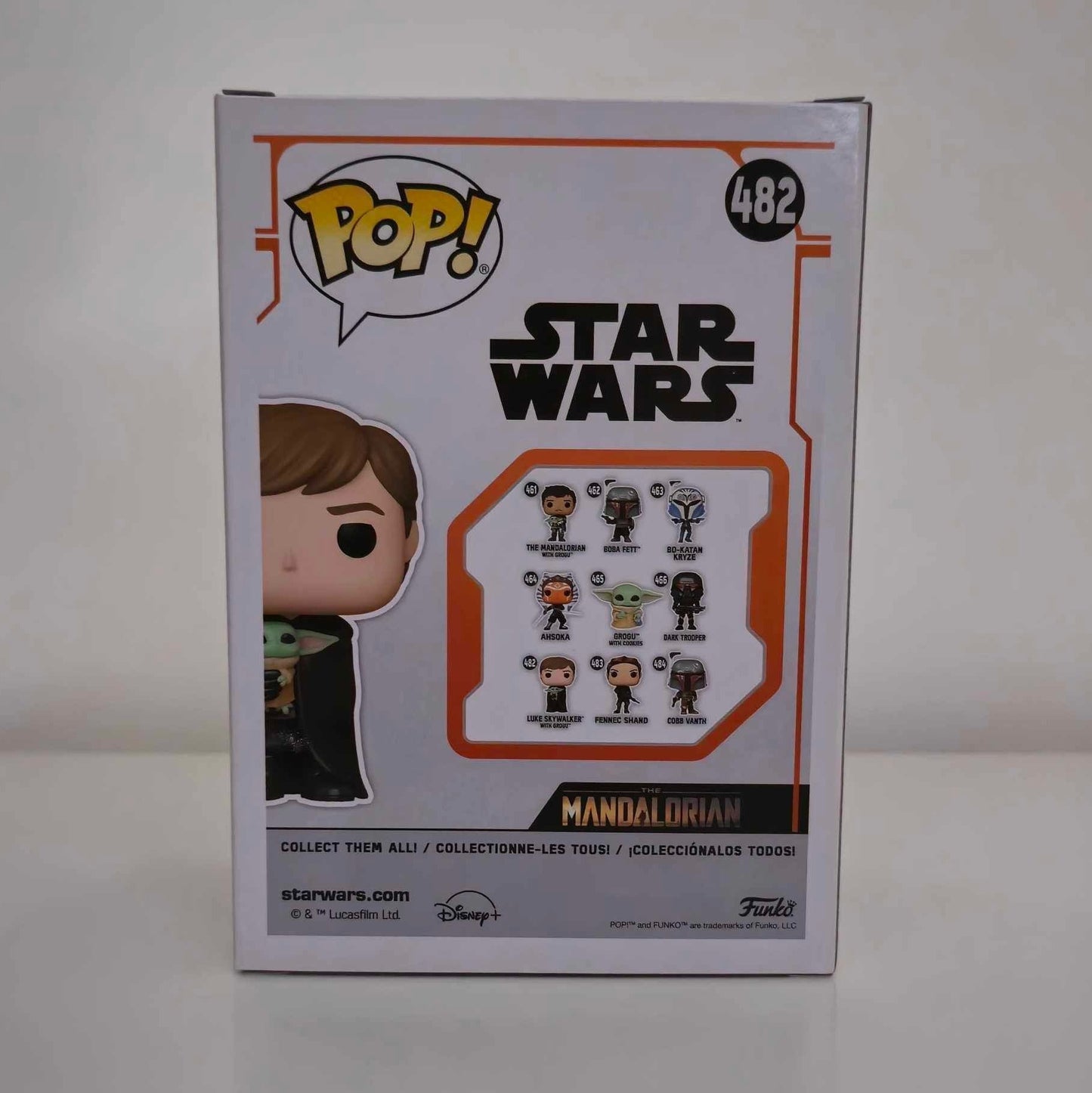 Funko Pop! Luke Skywalker With Grogu #482 -  Star Wars