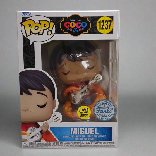 Funko Pop! Miguel #1237 - Disney Coco - Glow In The Dark