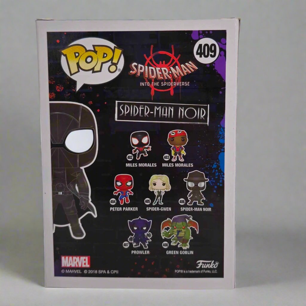 Funko Pop! Spider-Man Noir #409 - Spiderman - Marvel