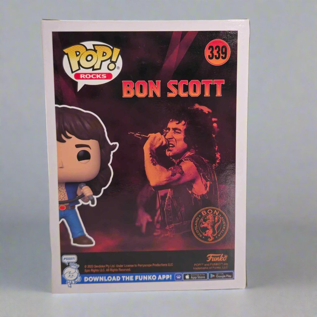 Funko Pop! Bon Scott #339 - Rocks - AcDc