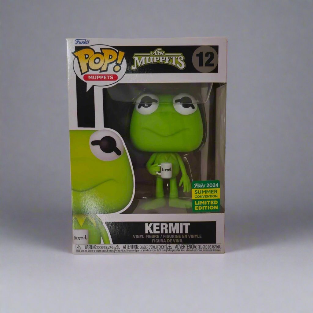 Funko Pop! Kermit #12 = The Muppets - 2024 Summer Convention LE