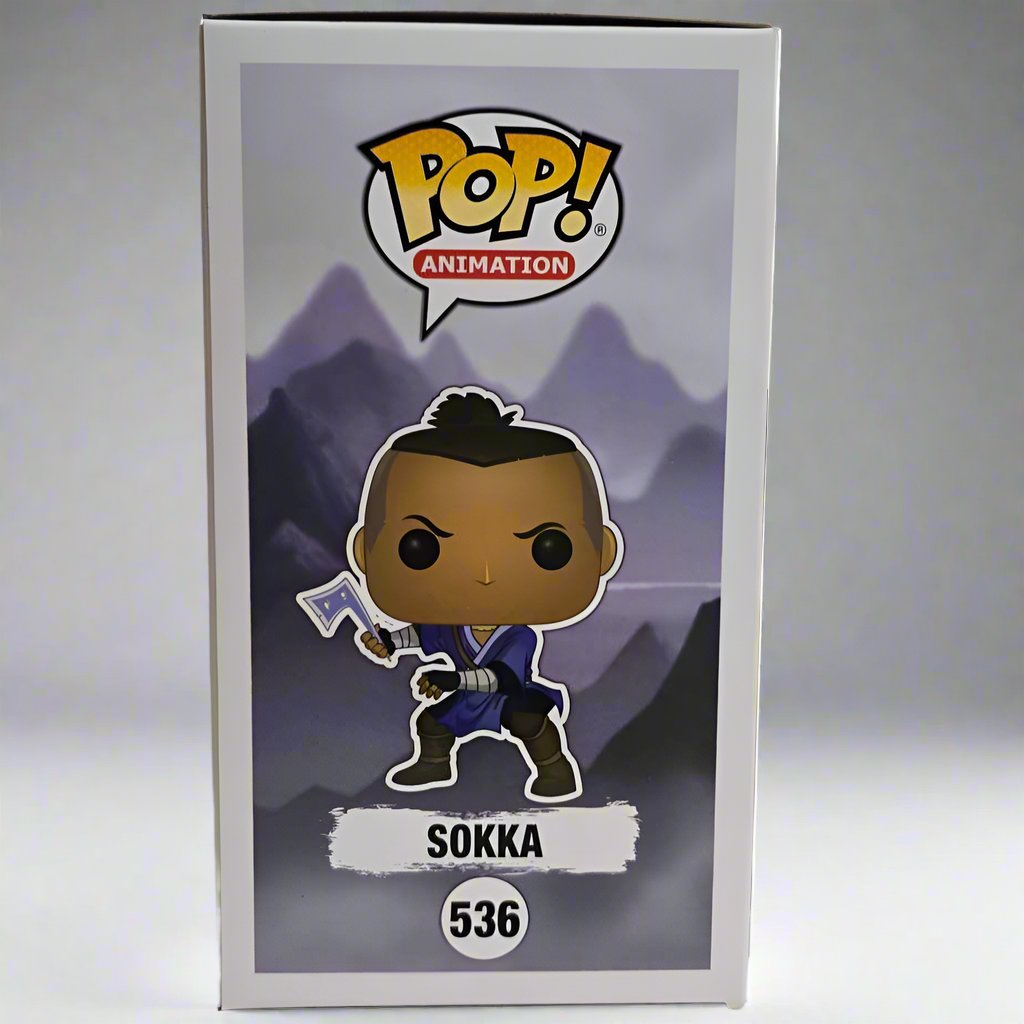 Funko Pop! Sokka #536 - Avatar The last Airbender - Signed/Auto Ian Ousley - Beckett COA -