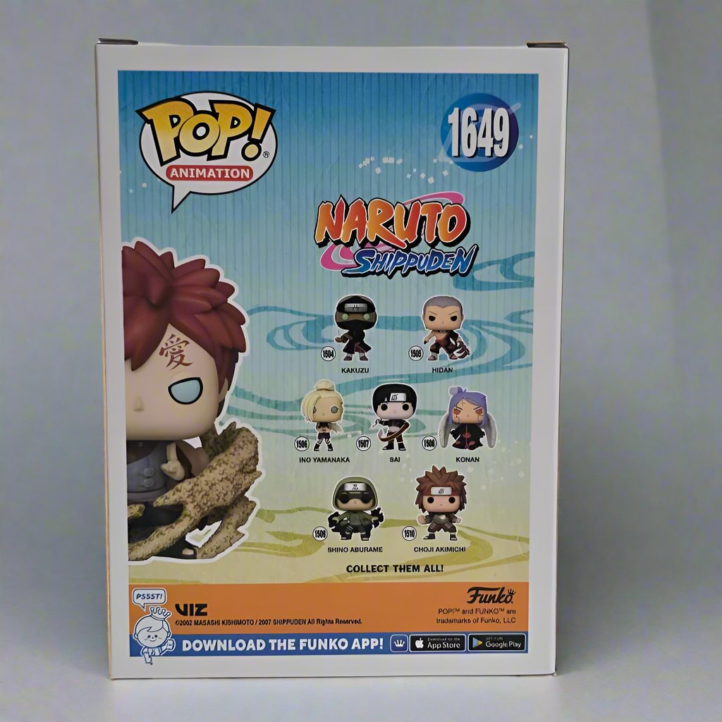 Funko Pop! Gaara #1649 - Naruto - SDCC 2024 Limited Edition