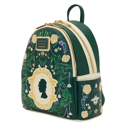 Loungefly Bridgerton – Silhouette Floral Mini Backpack