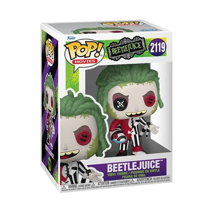 Pre-Order Eta Sept Funko Pop! Beetlejuice - Beetlejuice (Patchwork) #2119