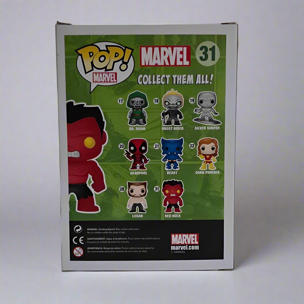 Funko Pop! Red Hulk #31 - Marvel