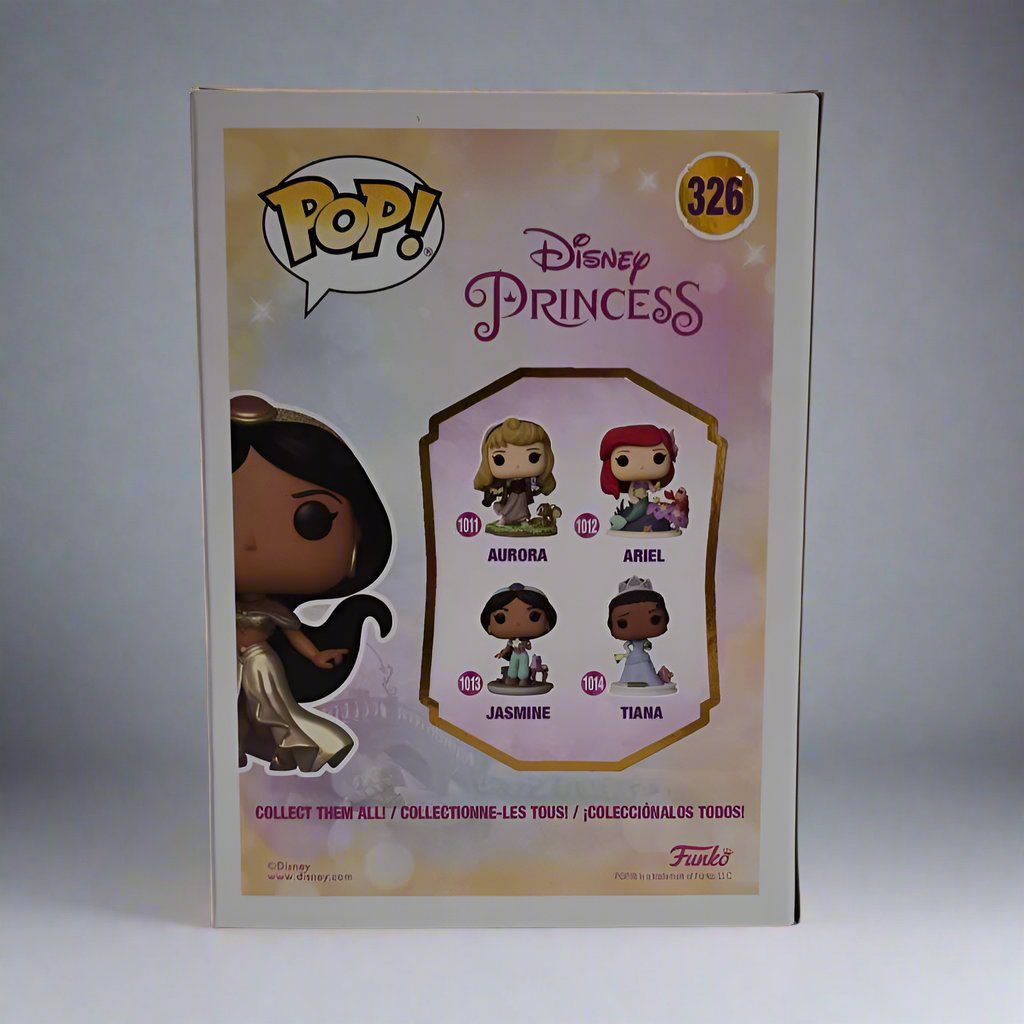 Funko Pop! Jasmine #326 with Pin Badge - Disney Princess