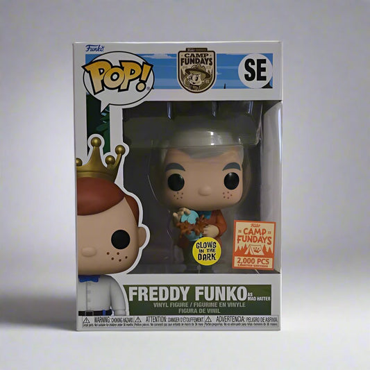 Funko Pop! Freddy Funko as Mad Hatter - 2000 PCS- Glow In the Dark