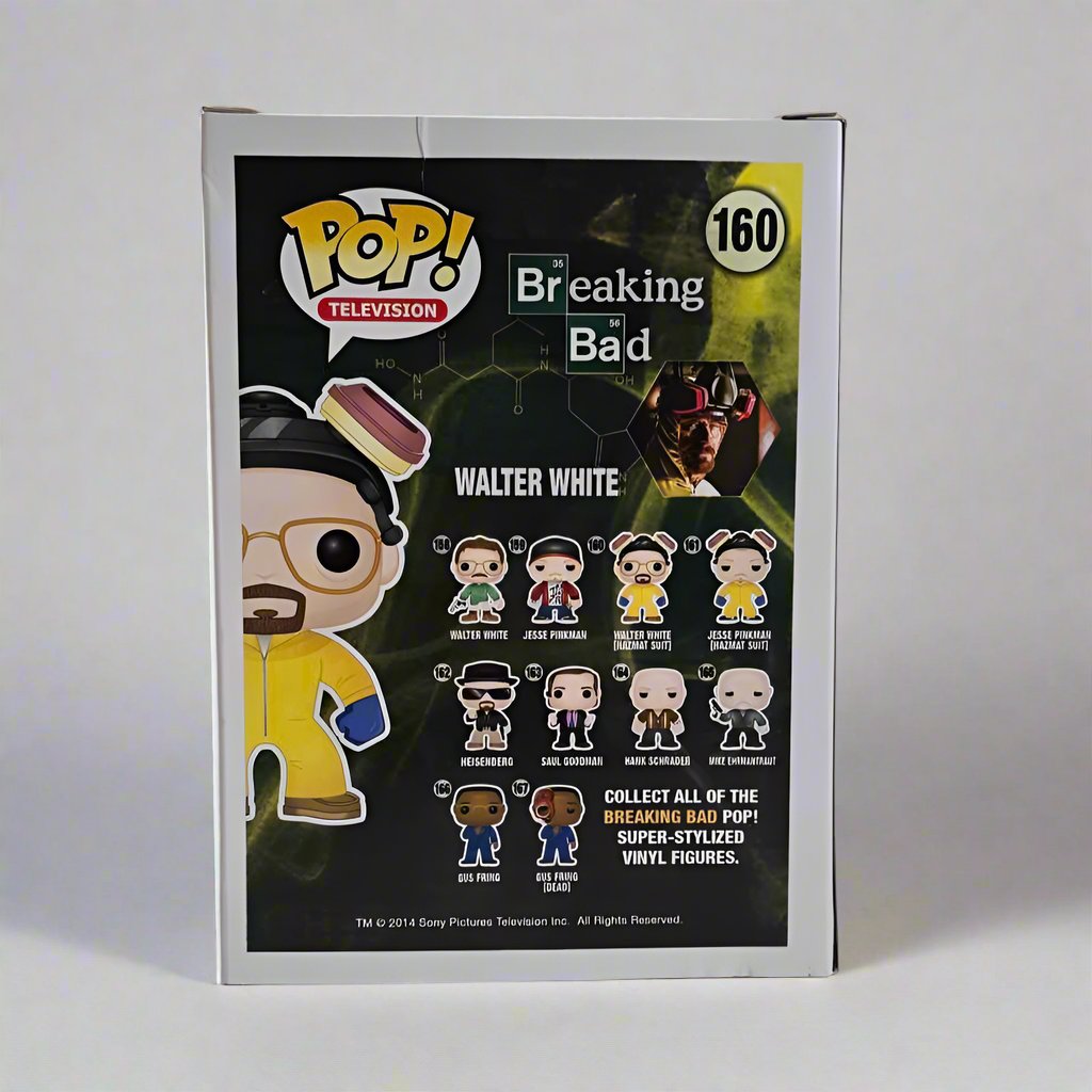 Funko Pop! Walter White #160 - Breaking Bad - Glow In The Dark - SDCC 2500pcs