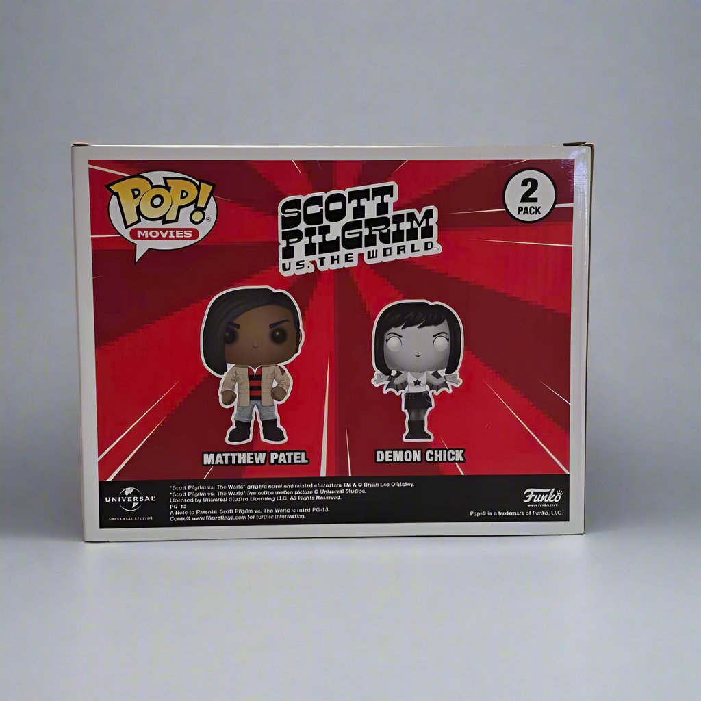 Funko Pop Matthew Patel & Demon Chick 2 Pack - Scott Pilgrim VS The World