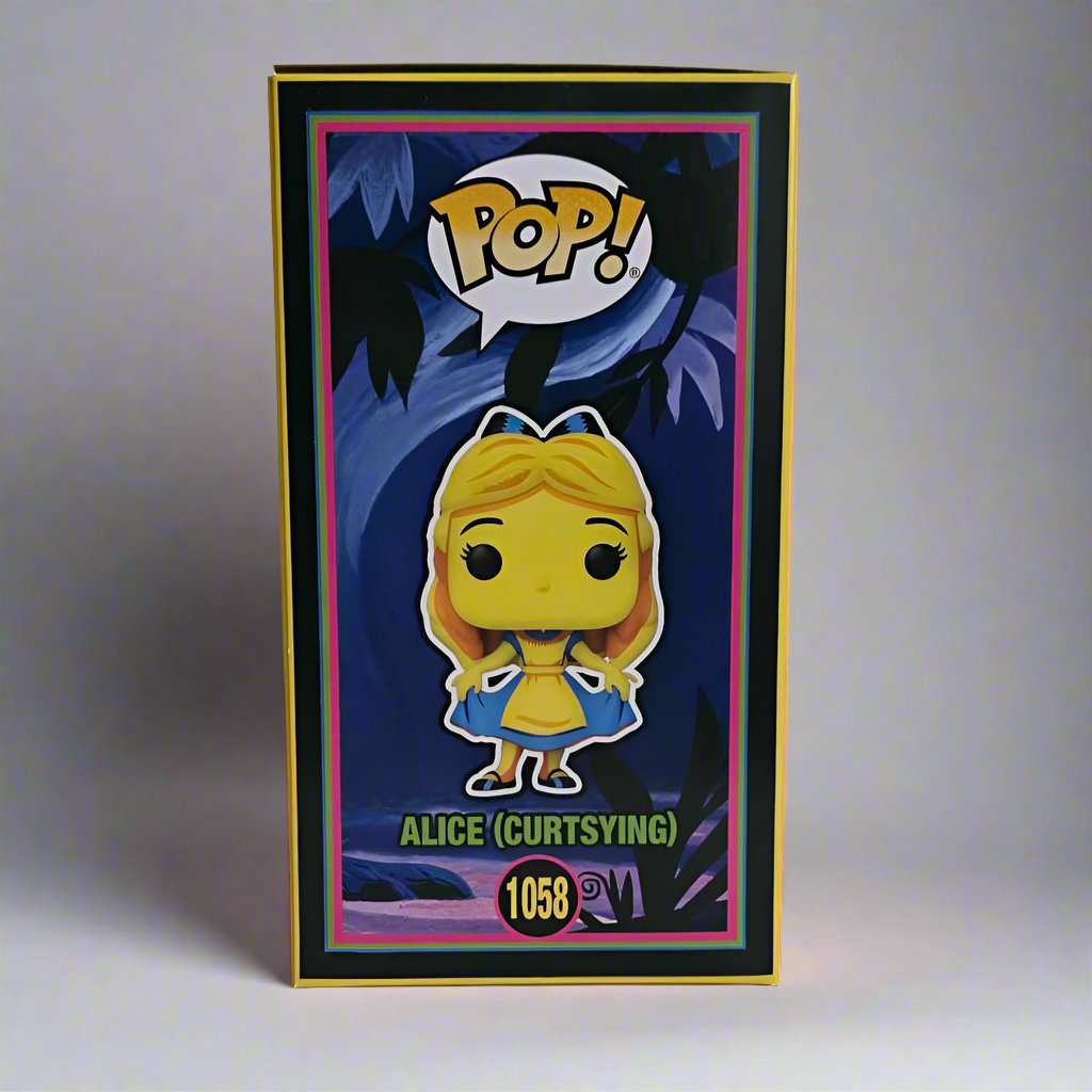 Funko Pop! Alice (curtsying) #1058 Blacklight - Disney - Alice In Wonderland