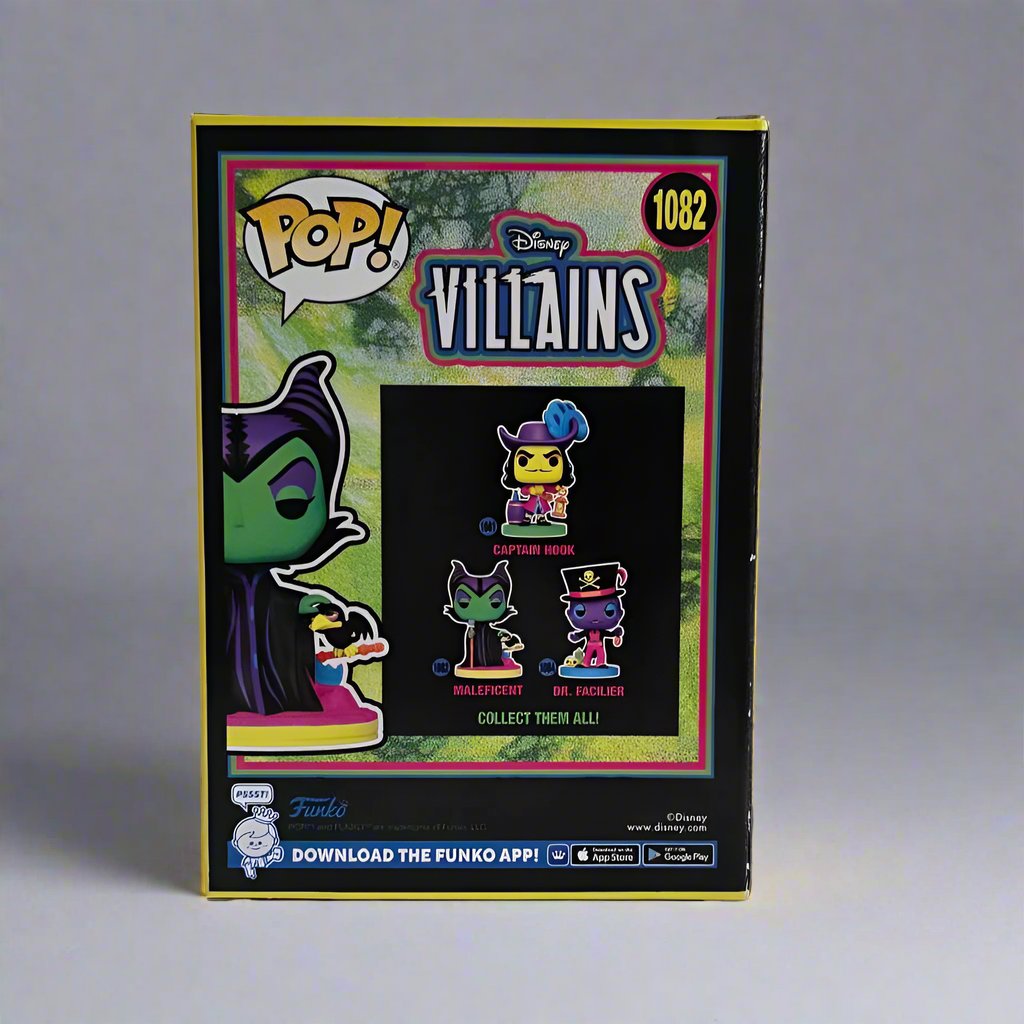 Funko Pop! Maleficent #1082 Blacklight - Disney - Villains